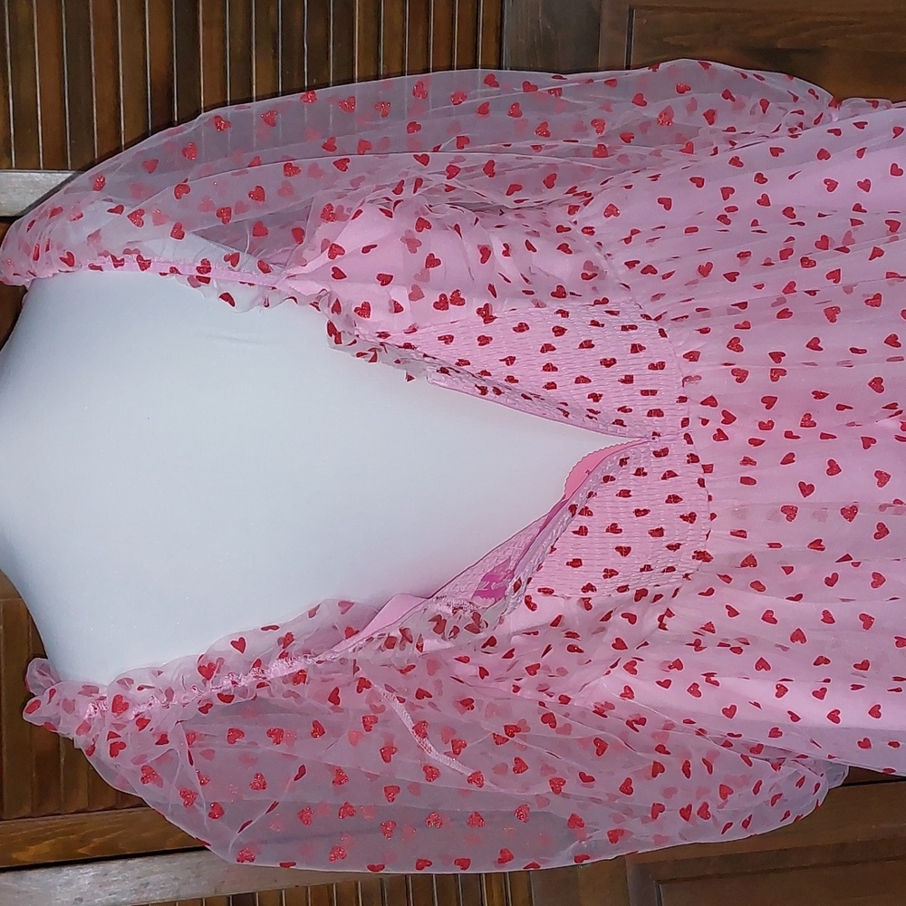 NWT Sugar Thrillz Dolls Kill Pink Heavenly Affair Babydoll Dress Sz 3X - Picture 5 of 15